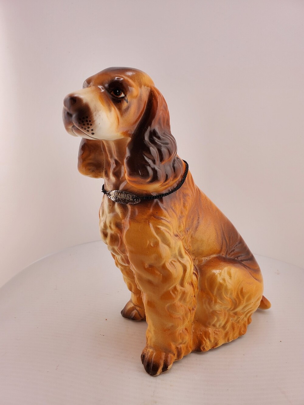 Enesco Spaniel Dog Figurine Statue Japan